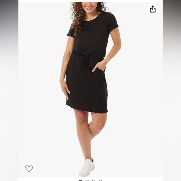 32 DEGREES Cool Women's Short Sleeve Comfy Elastic Waist - Picture 1 of 9